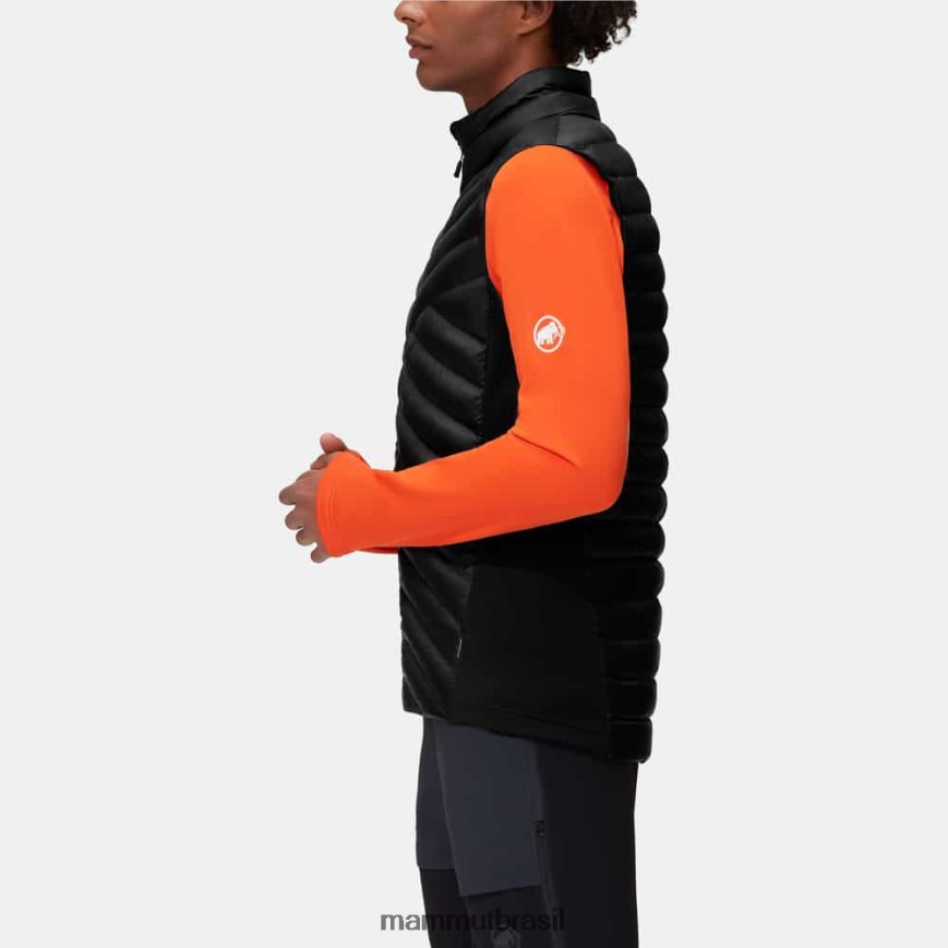 albula em colete híbrido homens TZF08F63 Mammut roupas preto