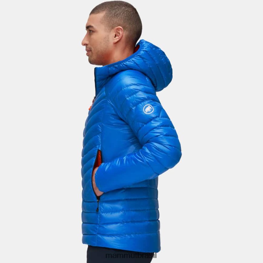 eigerjoch avançado em jaqueta com capuz homens TZF08F765 Mammut roupas azurit