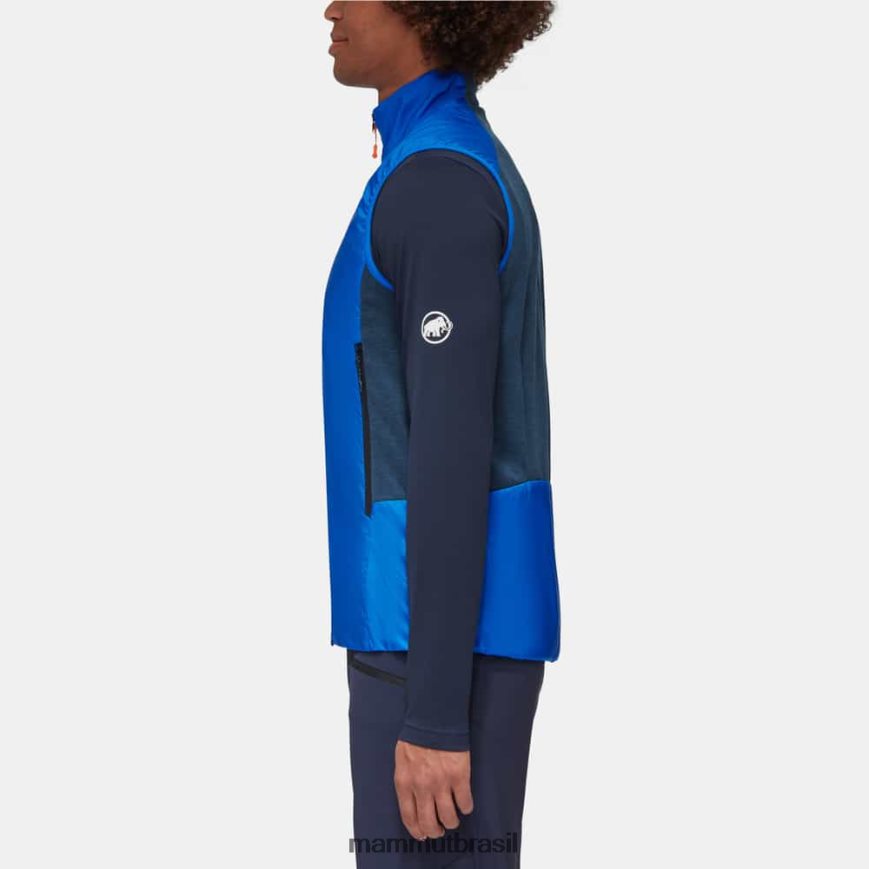 eigerjoch em colete híbrido homens TZF08F720 Mammut roupas noite-azul