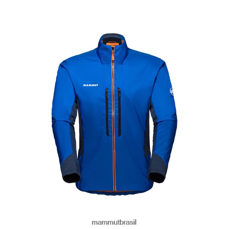 eigerjoch em jaqueta híbrida homens TZF08F48 Mammut roupas noite-azul