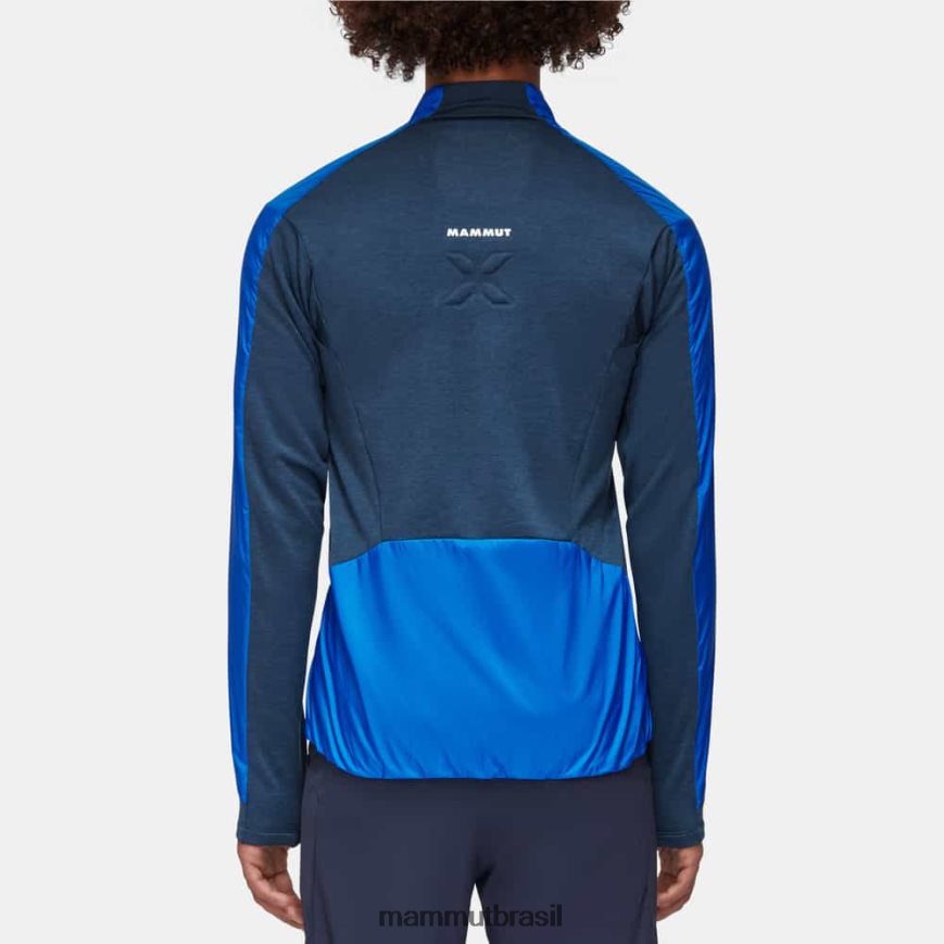 eigerjoch em jaqueta híbrida homens TZF08F48 Mammut roupas noite-azul