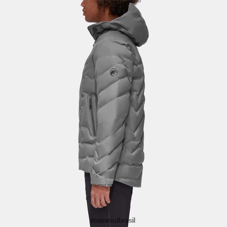 fotics hs jaqueta térmica com capuz homens TZF08F42 Mammut roupas titânio