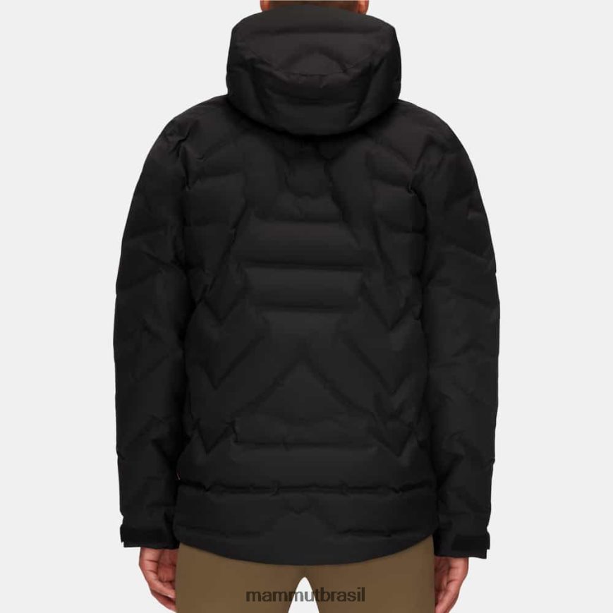 fotics hs jaqueta térmica com capuz homens TZF08F706 Mammut roupas preto