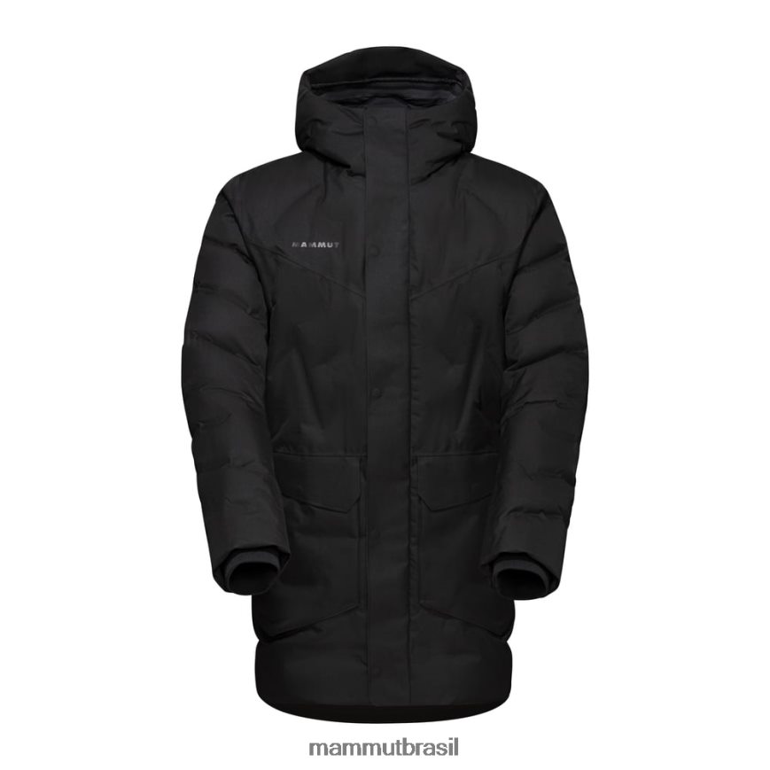 foto parka hs thermo homens TZF08F759 Mammut roupas preto