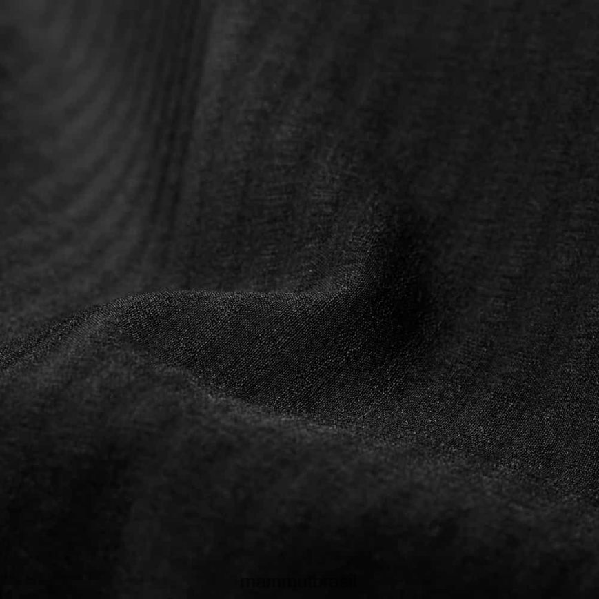 jaqueta com capuz aenergy so hybrid homens TZF08F14 Mammut roupas preto-laranja vibrante