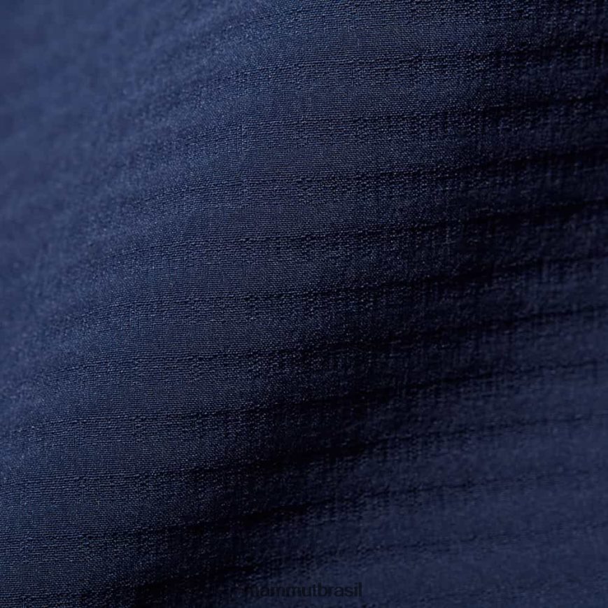 jaqueta com capuz aenergy so hybrid homens TZF08F663 Mammut roupas gelo marinho profundo