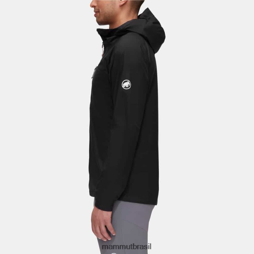 jaqueta com capuz aenergy wb homens TZF08F3 Mammut roupas preto