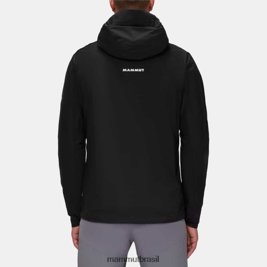 jaqueta com capuz aenergy wb homens TZF08F3 Mammut roupas preto