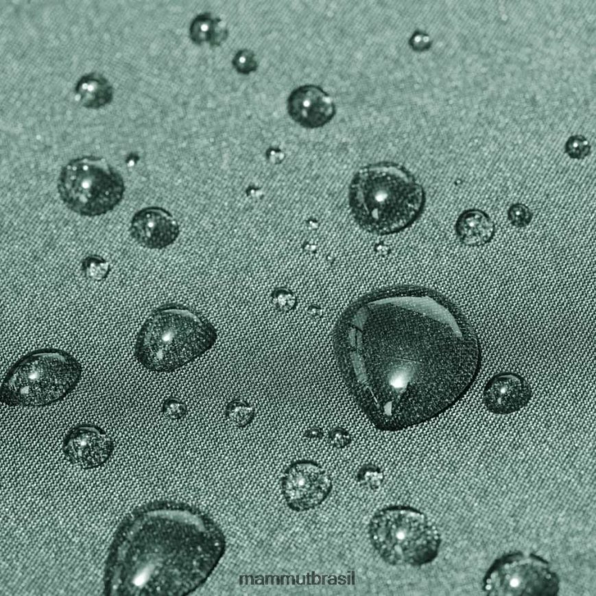 jaqueta com capuz crater iv hs homens TZF08F13 Mammut roupas jade escuro