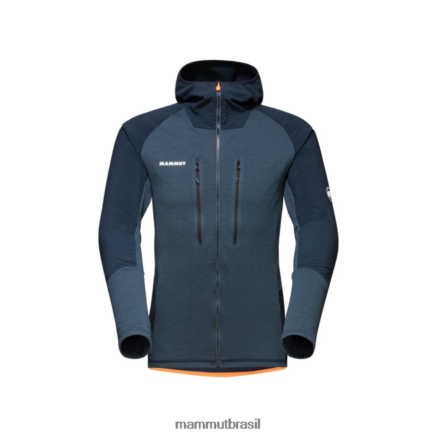 jaqueta com capuz eiswand advanced ml homens TZF08F180 Mammut roupas noite
