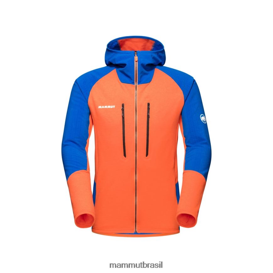 jaqueta com capuz eiswand advanced ml homens TZF08F967 Mammut roupas arumita-azurit
