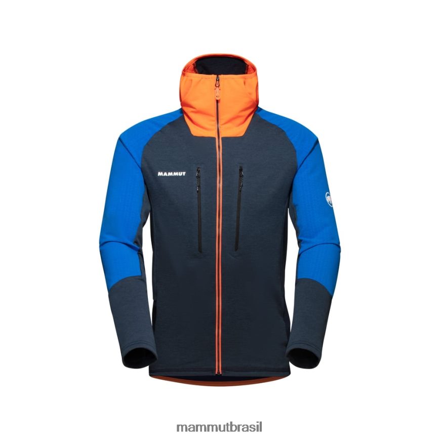 jaqueta com capuz eiswand advanced ml homens TZF08F969 Mammut roupas noite-azurit
