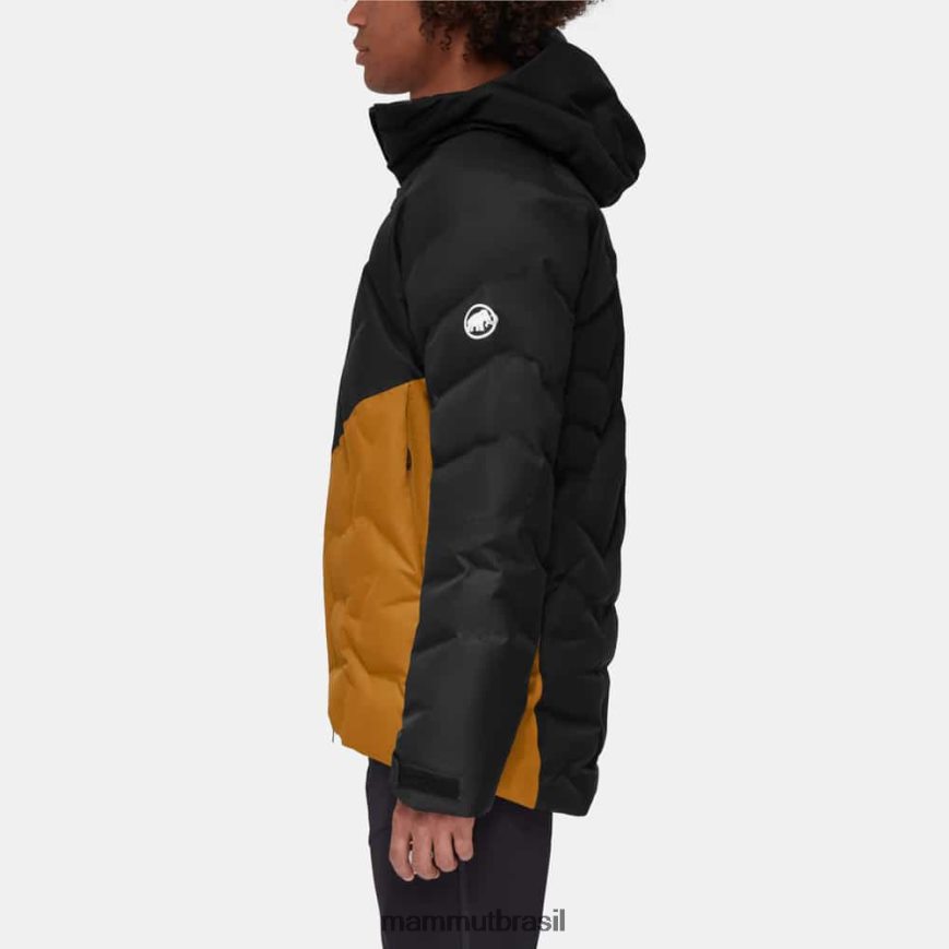 jaqueta com capuz fotics ski hs thermo homens TZF08F31 Mammut roupas chita-preta