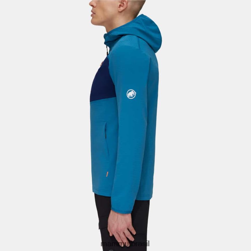 jaqueta com capuz madris light ml homens TZF08F647 Mammut roupas gelo profundo