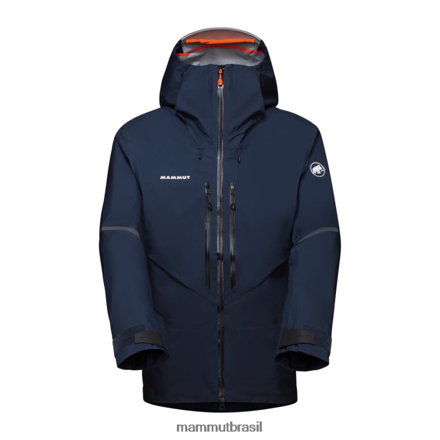 jaqueta com capuz nordwand advanced hs homens TZF08F40 Mammut roupas noite