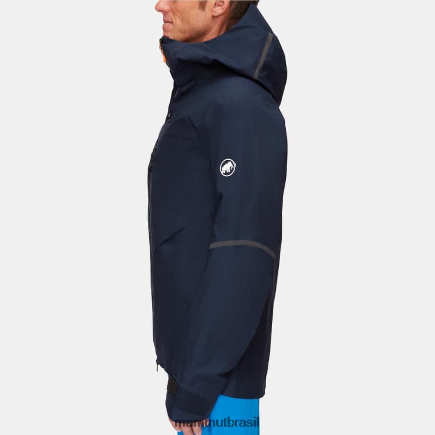 jaqueta com capuz nordwand advanced hs homens TZF08F40 Mammut roupas noite