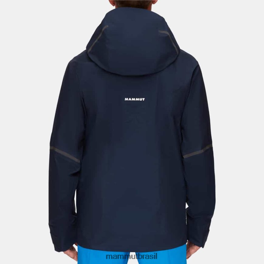 jaqueta com capuz nordwand advanced hs homens TZF08F40 Mammut roupas noite