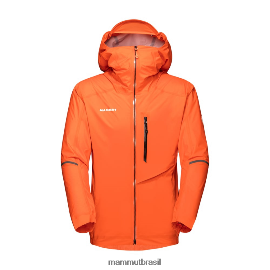 jaqueta com capuz nordwand light hs homens TZF08F27 Mammut roupas arumita