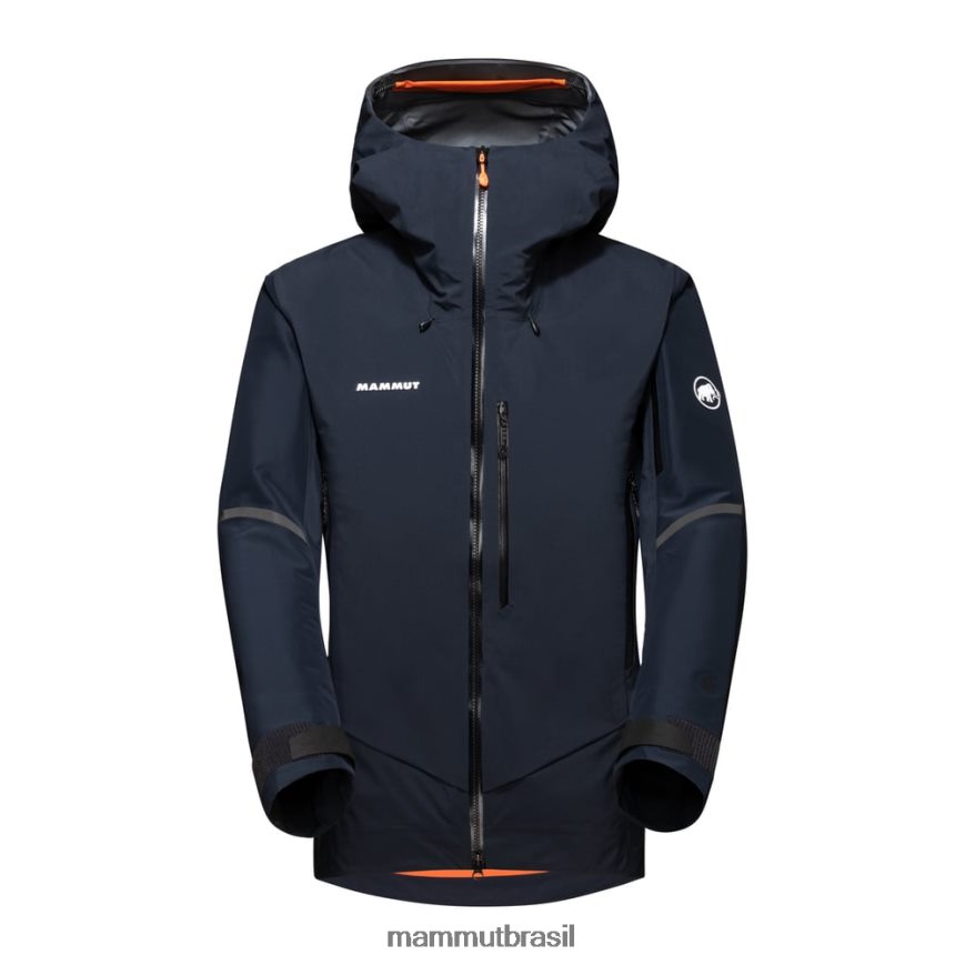 jaqueta com capuz nordwand pro hs homens TZF08F43 Mammut roupas noite