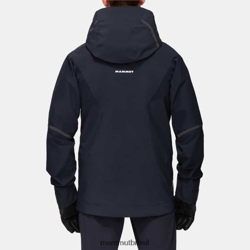 jaqueta com capuz nordwand pro hs homens TZF08F43 Mammut roupas noite