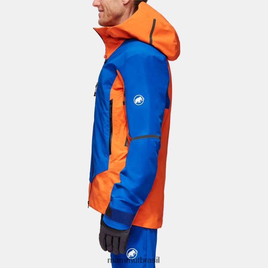 jaqueta com capuz nordwand pro hs homens TZF08F708 Mammut roupas arumita-azurit