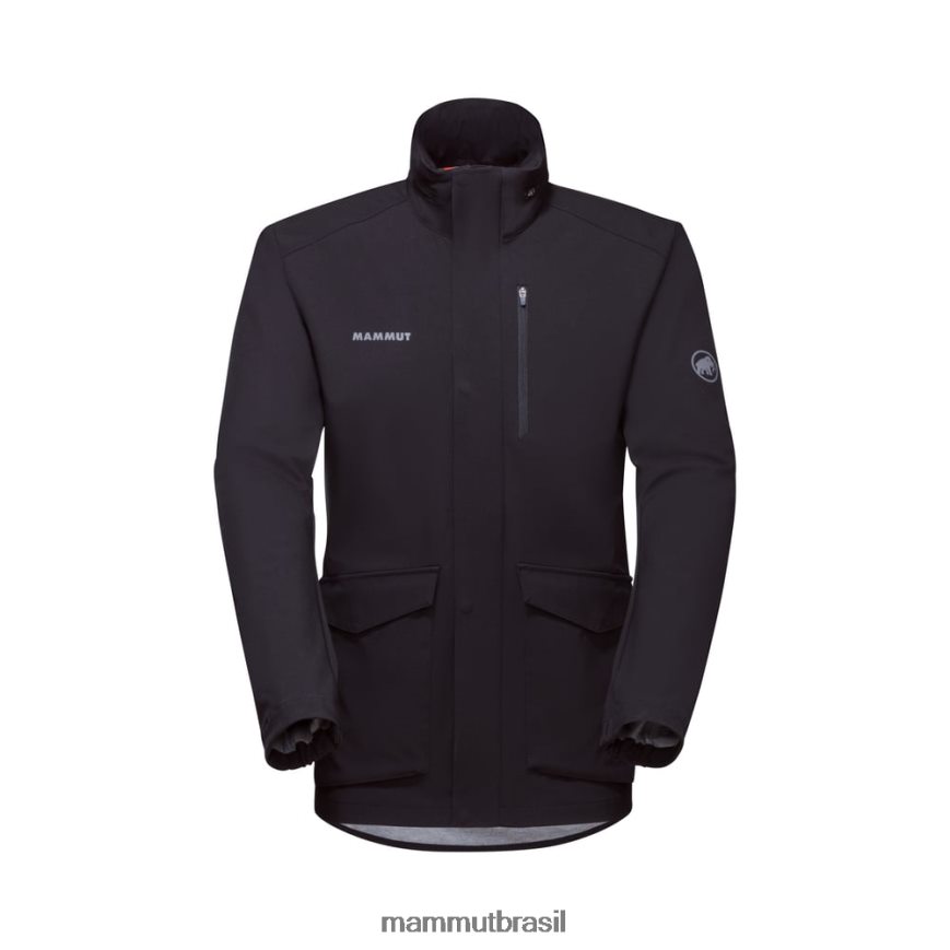 jaqueta com capuz seon so homens TZF08F89 Mammut roupas preto