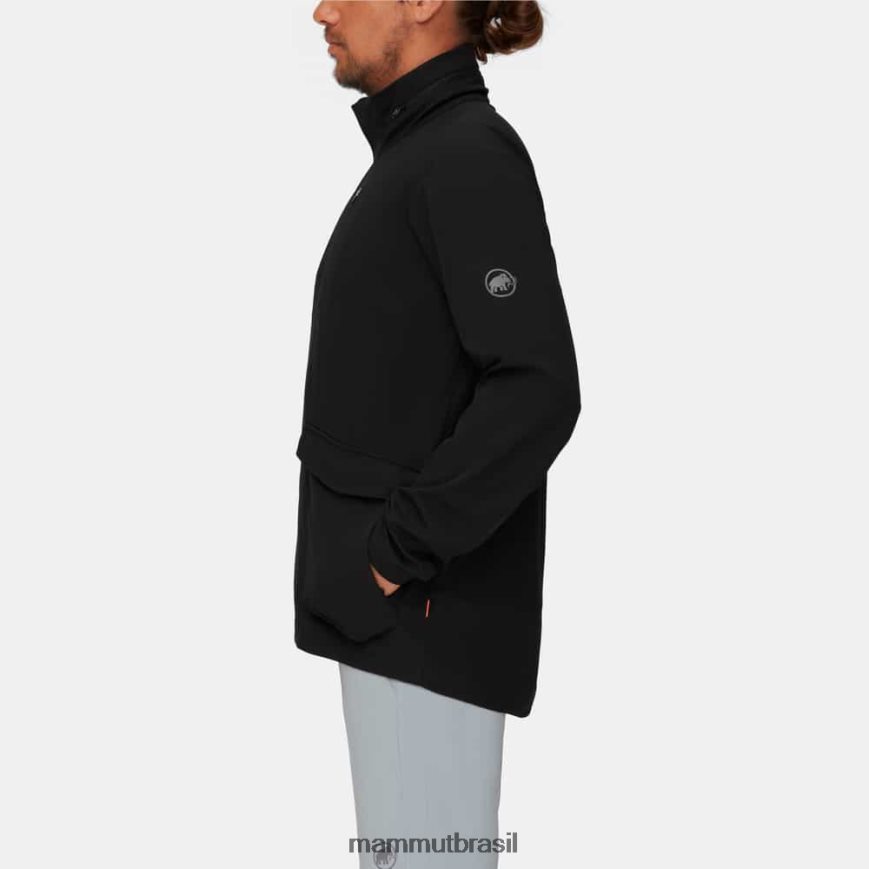 jaqueta com capuz seon so homens TZF08F89 Mammut roupas preto