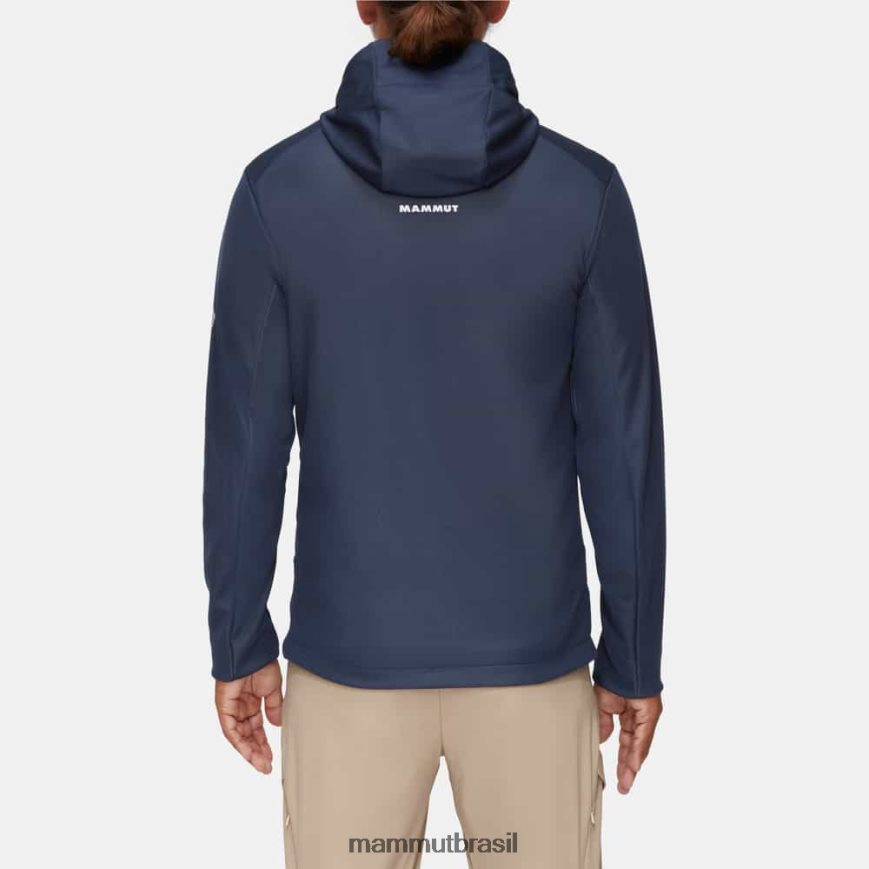 jaqueta com capuz ultimate vii so homens TZF08F66 Mammut roupas marinho