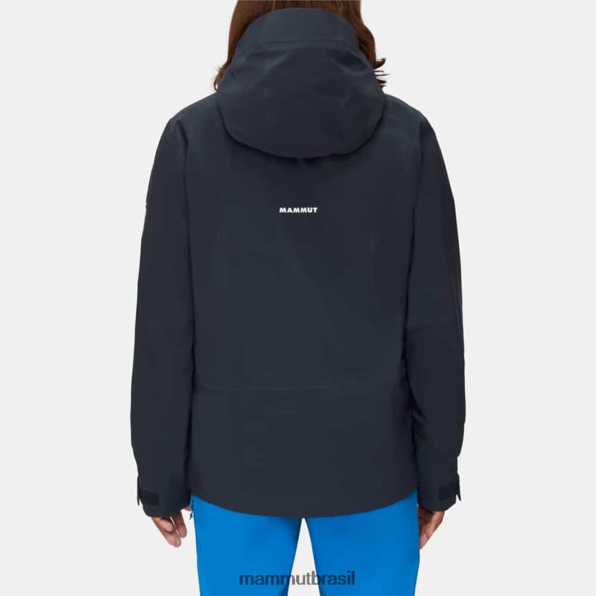 jaqueta stoney hs homens TZF08F752 Mammut roupas laranja marinho vibrante