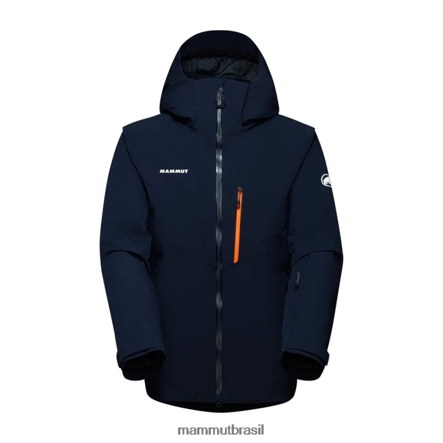jaqueta térmica stoney hs homens TZF08F768 Mammut roupas laranja marinho vibrante