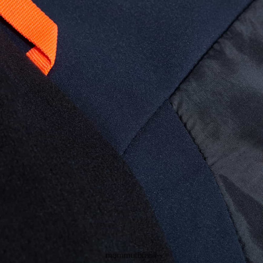 jaqueta térmica stoney hs homens TZF08F768 Mammut roupas laranja marinho vibrante