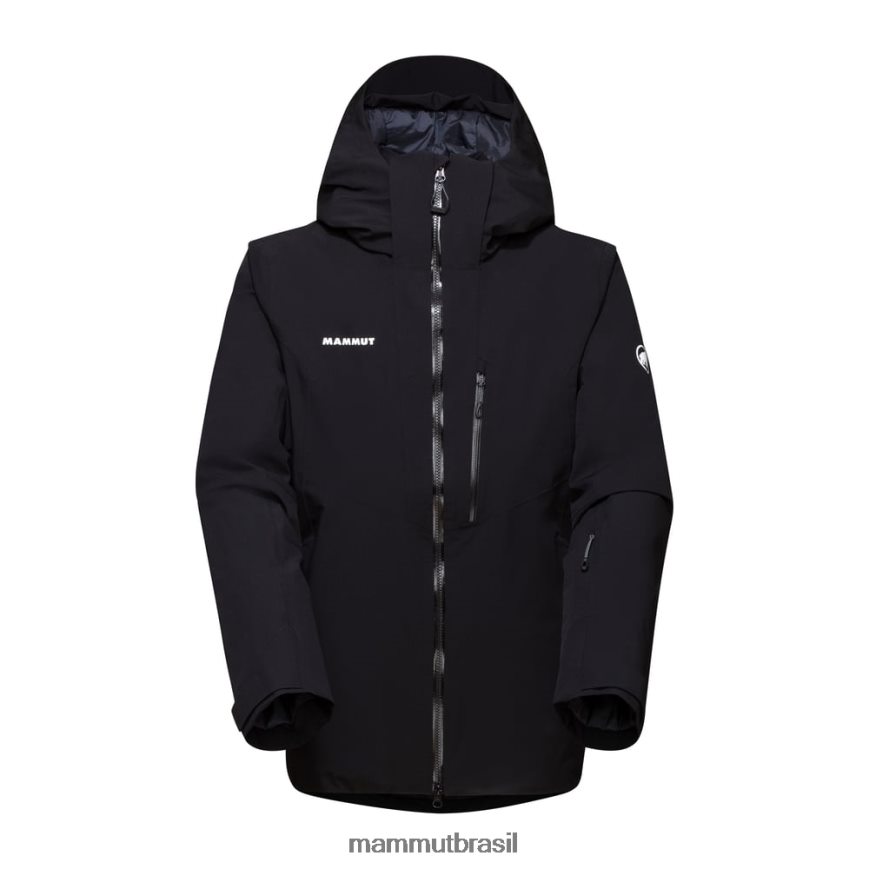 jaqueta térmica stoney hs homens TZF08F82 Mammut roupas Preto branco
