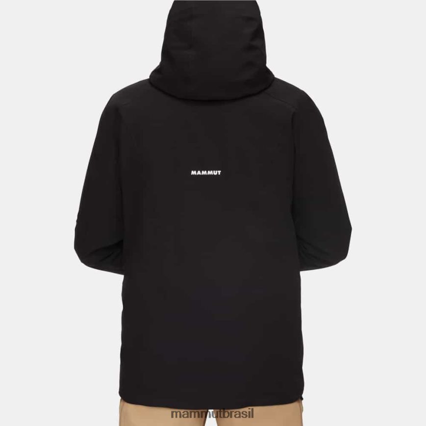 jaqueta térmica stoney hs homens TZF08F82 Mammut roupas Preto branco