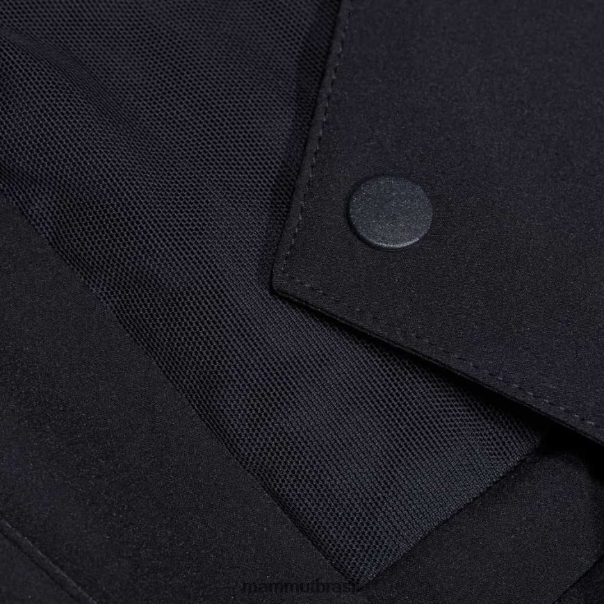 jaqueta térmica stoney hs homens TZF08F82 Mammut roupas Preto branco