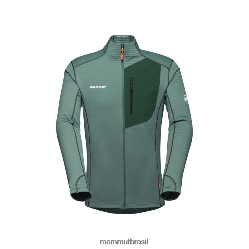 jaqueta taiss light ml homens TZF08F158 Mammut roupas madeiras de jade escuras