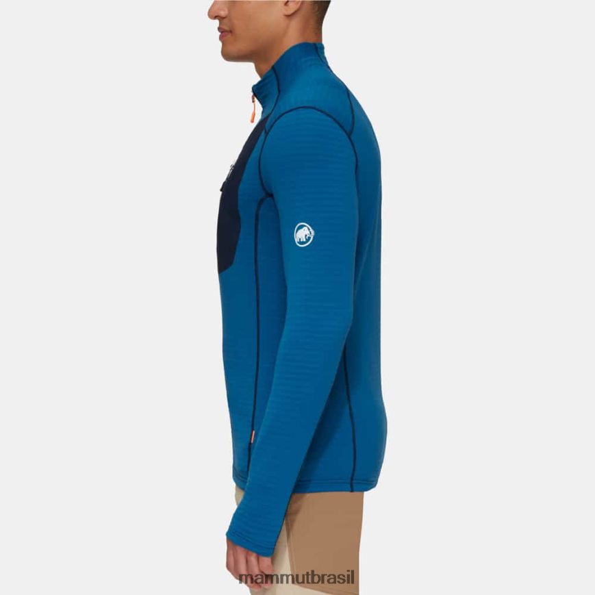 jaqueta taiss light ml homens TZF08F911 Mammut roupas gelo marinho profundo