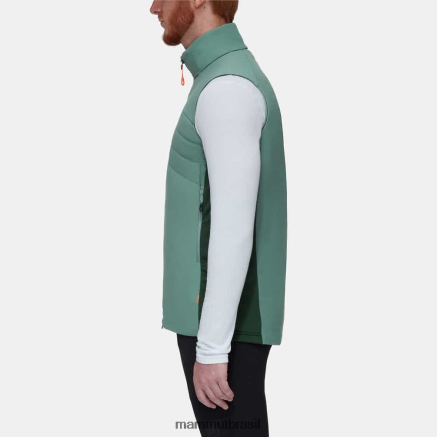 luz do gelo em colete flexível homens TZF08F702 Mammut roupas madeiras de jade escuras