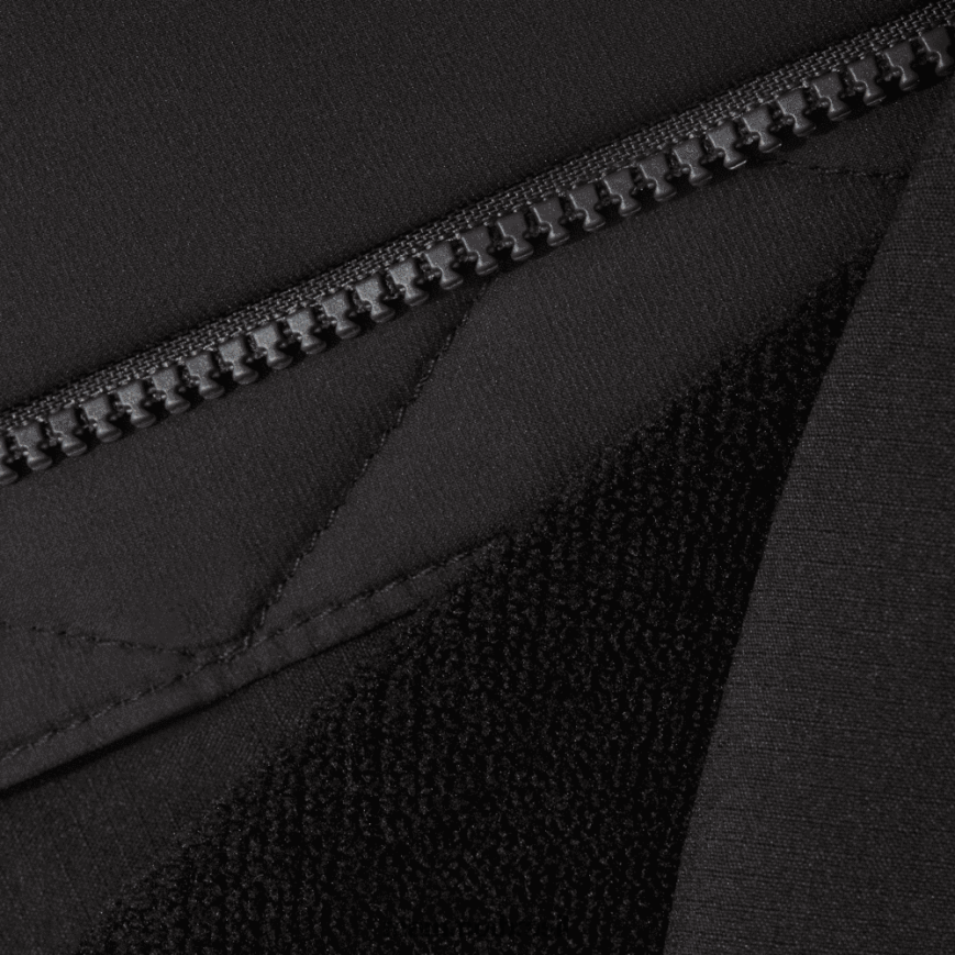 luz do gelo em jaqueta com capuz flexível homens TZF08F757 Mammut roupas fantasma negro