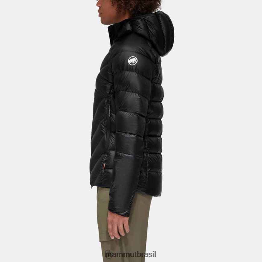 taiss em jaqueta com capuz homens TZF08F17 Mammut roupas preto