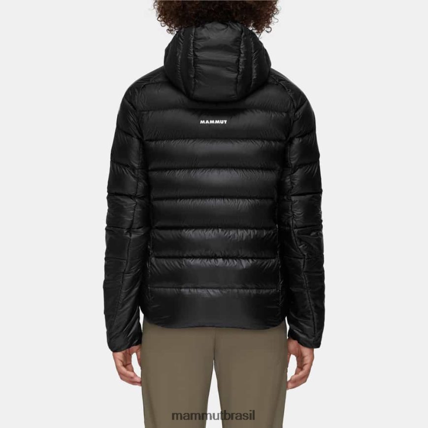 taiss em jaqueta com capuz homens TZF08F17 Mammut roupas preto