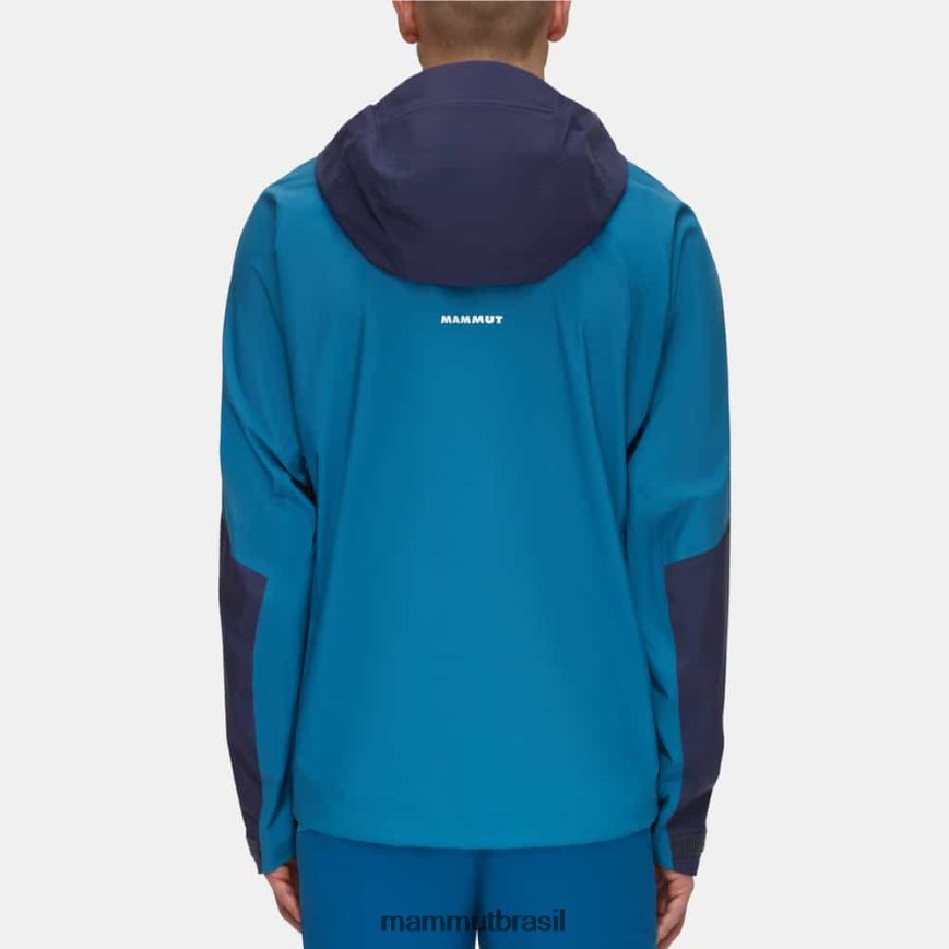 taiss hs jaqueta com capuz homens TZF08F694 Mammut roupas gelo marinho profundo