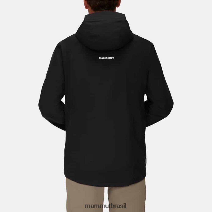 transmitir tour hs jaqueta com capuz homens TZF08F748 Mammut roupas preto