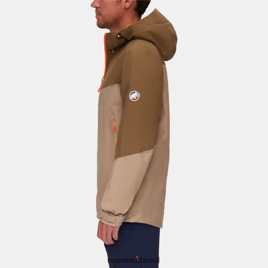 transmitir tour hs jaqueta com capuz homens TZF08F750 Mammut roupas safari-areia escura