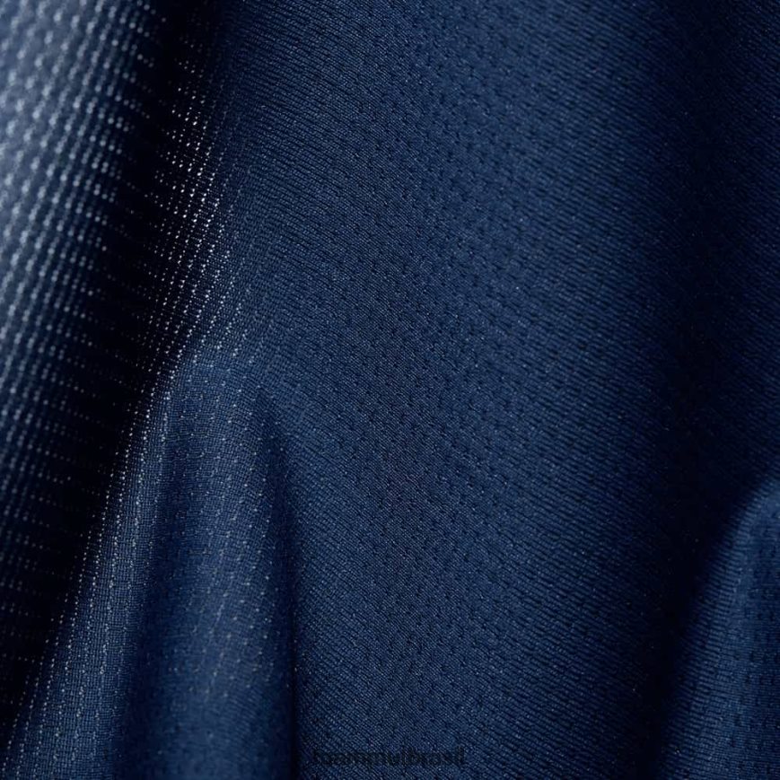 aenergy fl manga longa com meio zíper homens TZF08F136 Mammut roupas marinho