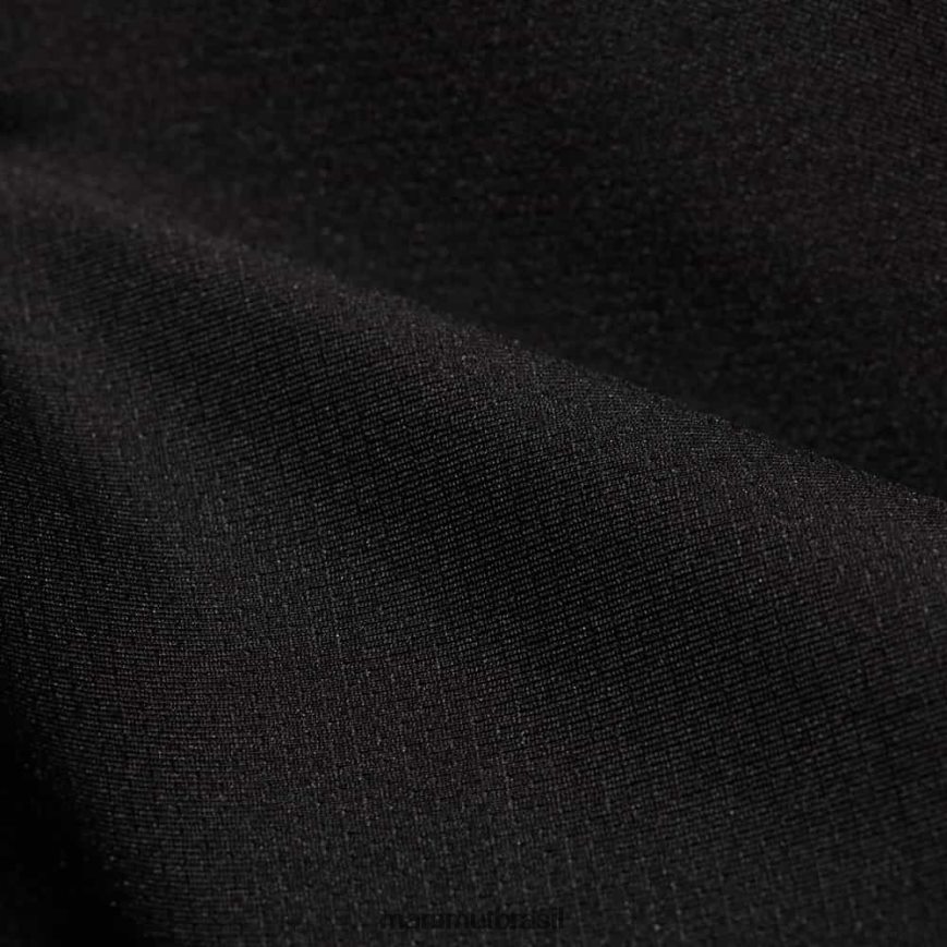 logotipo manga longa selun fl homens TZF08F143 Mammut roupas preto