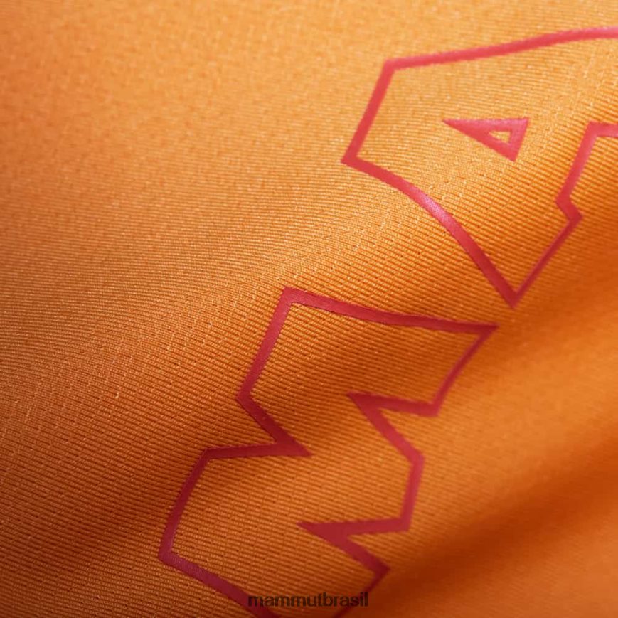 logotipo manga longa selun fl homens TZF08F872 Mammut roupas tangerina