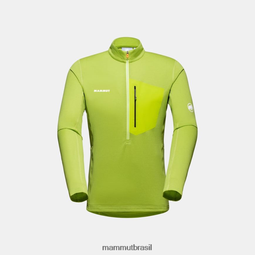 aenergy light ml meio zip pull homens TZF08F168 Mammut roupas granito de alta cal