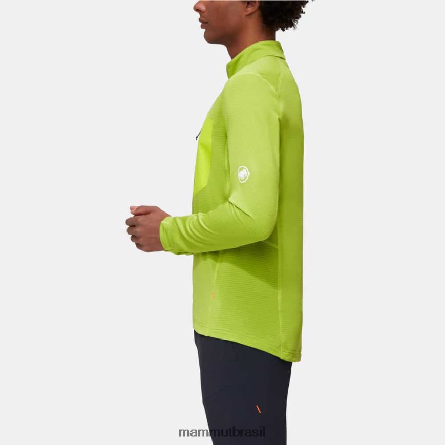 aenergy light ml meio zip pull homens TZF08F168 Mammut roupas granito de alta cal