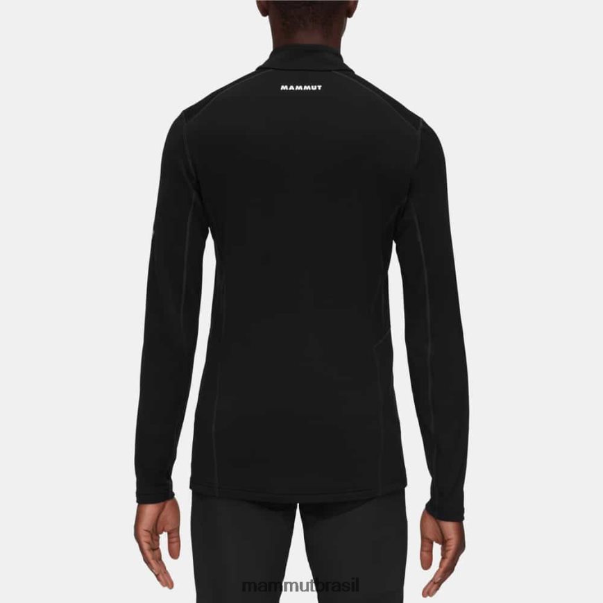 aenergy ml meio zip pull homens TZF08F1056 Mammut roupas preto