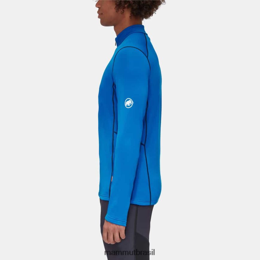 aenergy ml meio zip pull homens TZF08F1057 Mammut roupas azurit